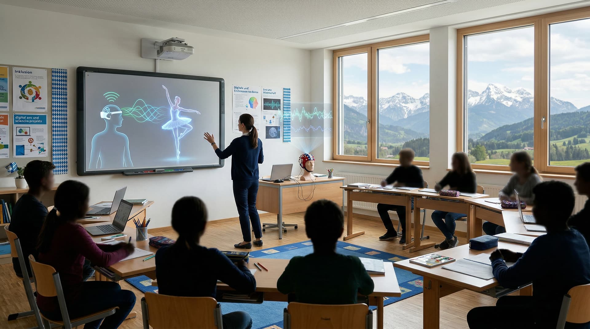Gehirnwellen-Ballett ermöglicht Tanz für Schüler mit Behinderung