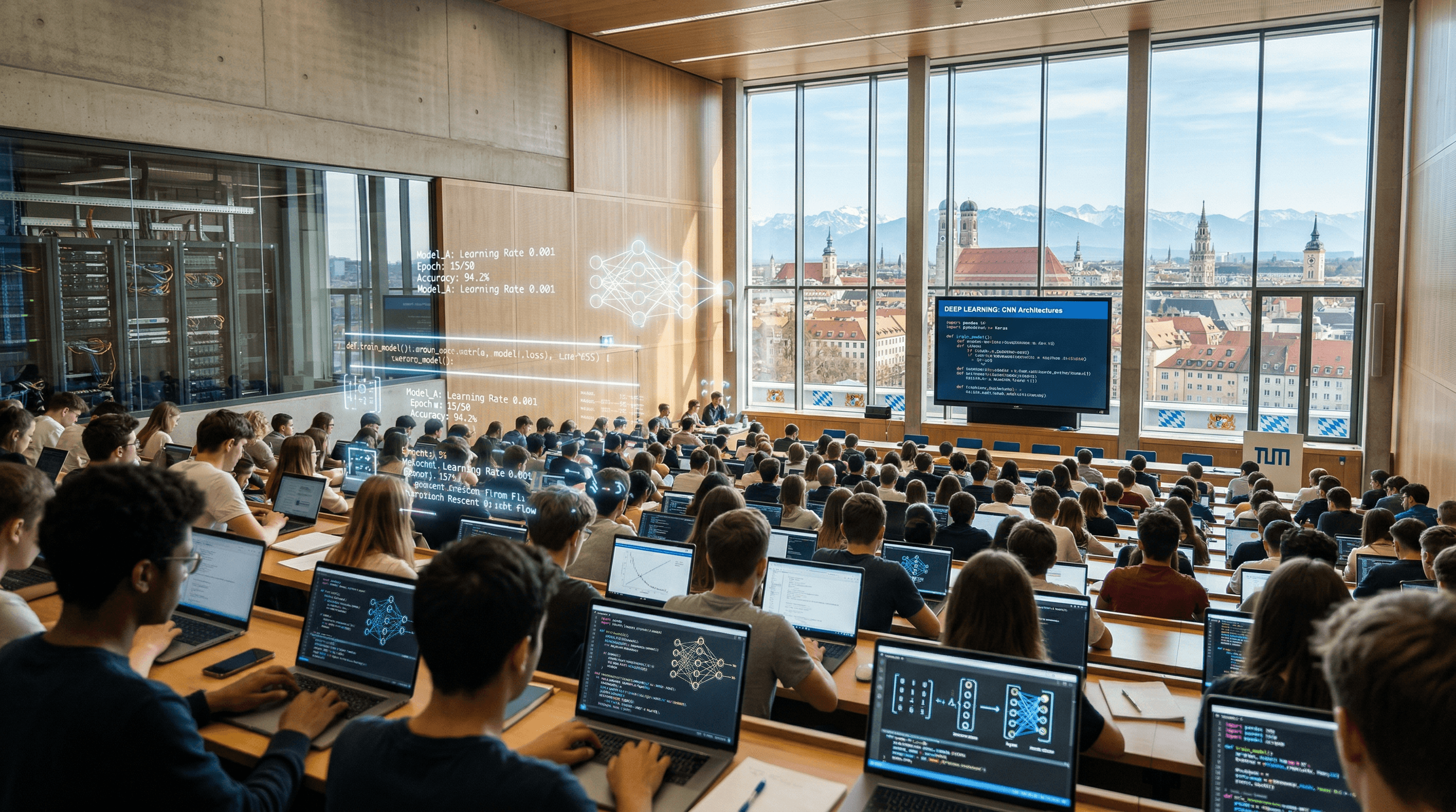 KI Studiengänge boomen: 28% Münchner Studierende wechseln Fächer