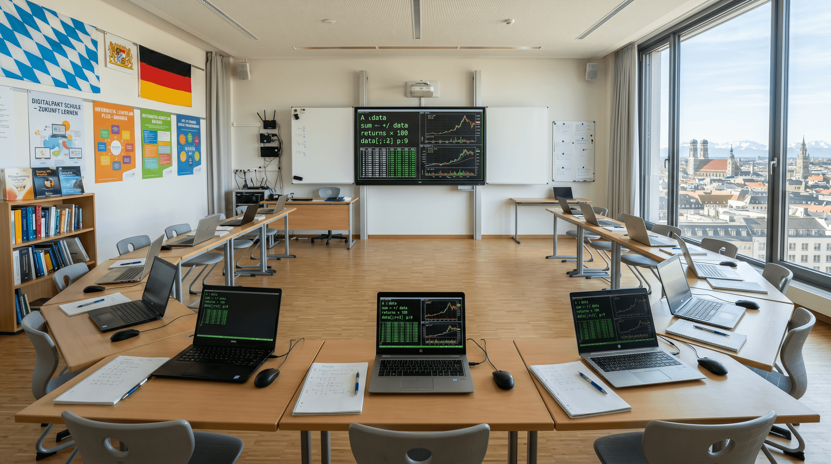 APL Quellcode 2012 stärkt Informatik in Bayern