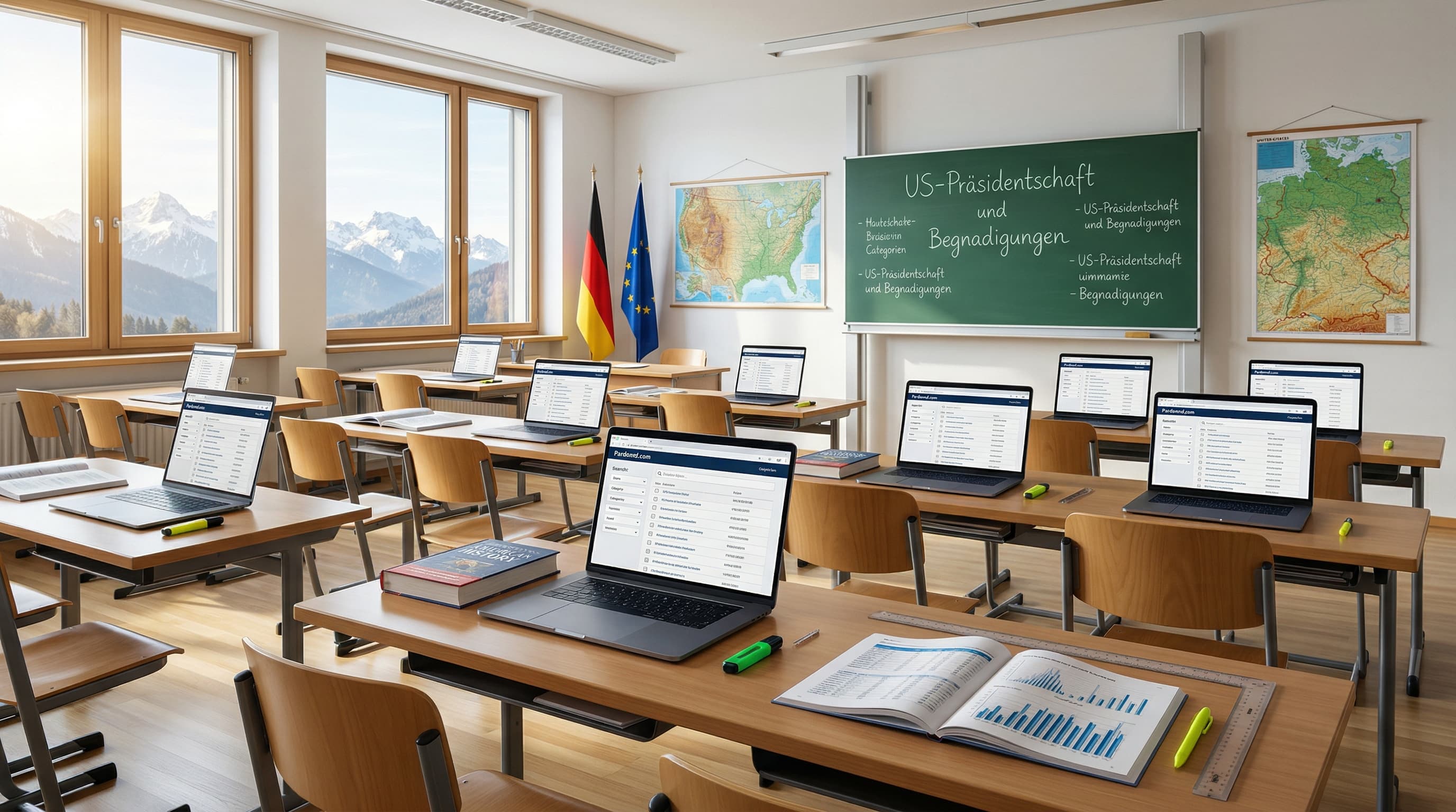 Pardonnd.com startet US-Pardons-Datenbank für Münchner Schüler