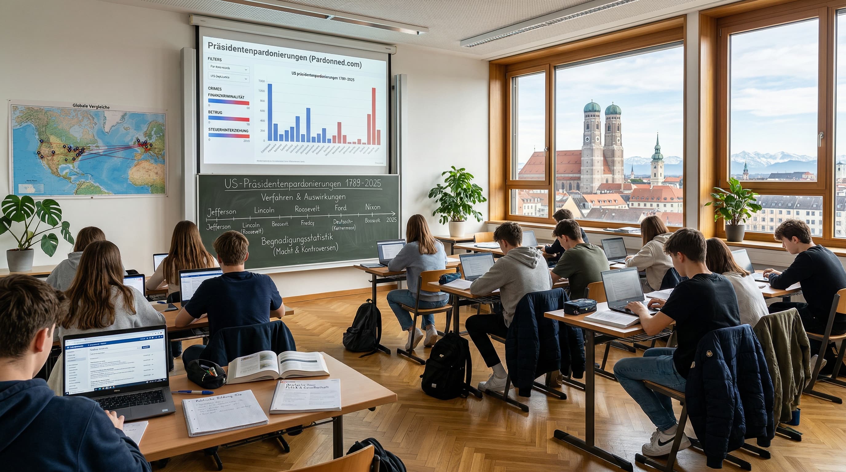 Pardonned.com lanciert 25.000 US-Pardons-Datenbank für Münchner Ziviklehre