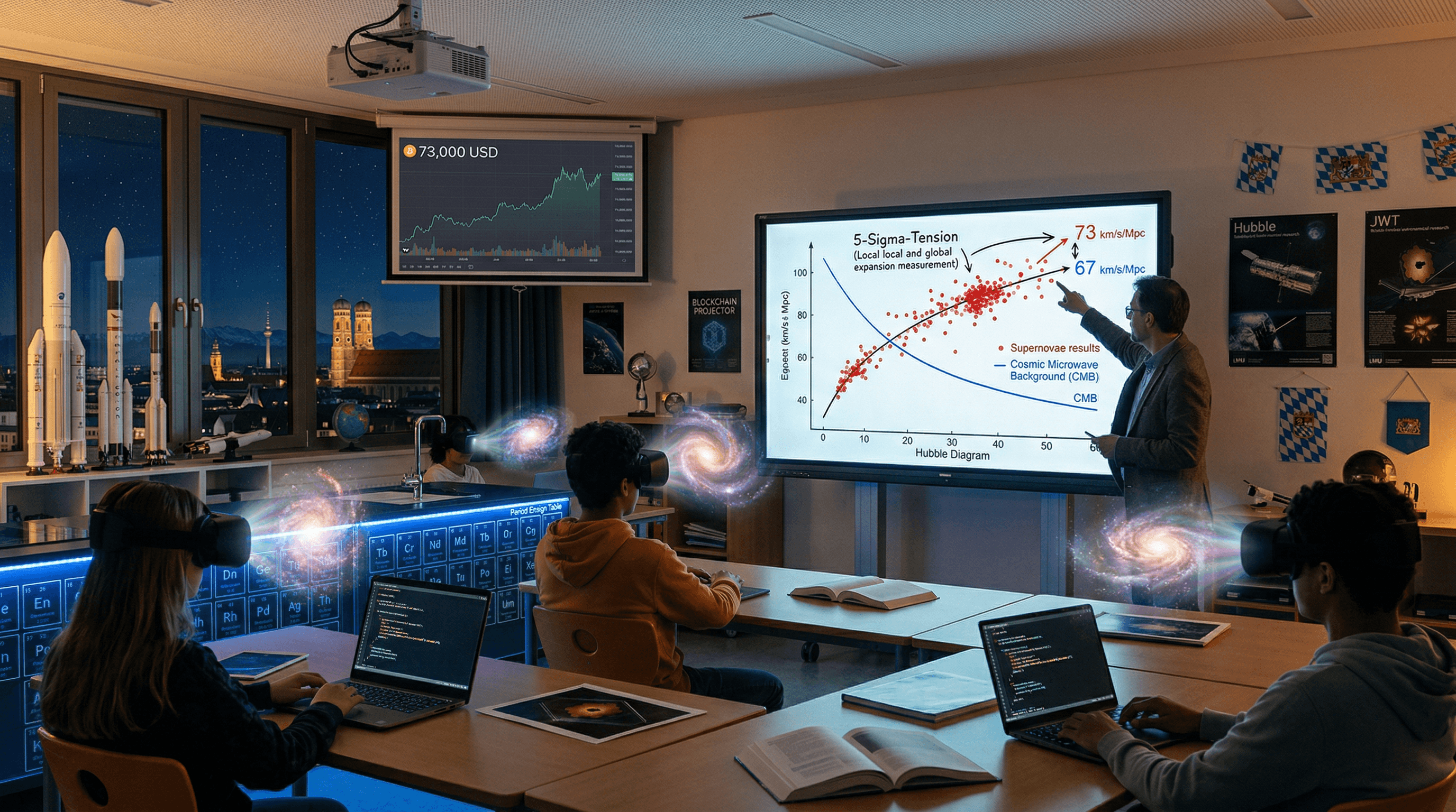 Hubble-Spannung bei 5 Sigma bestätigt: Synthese vom 12.04.2026