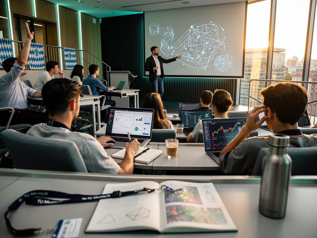 KI-Tutoren in Aktion an der Weilerschule München mit Lernpfaden und Fintech-Charts