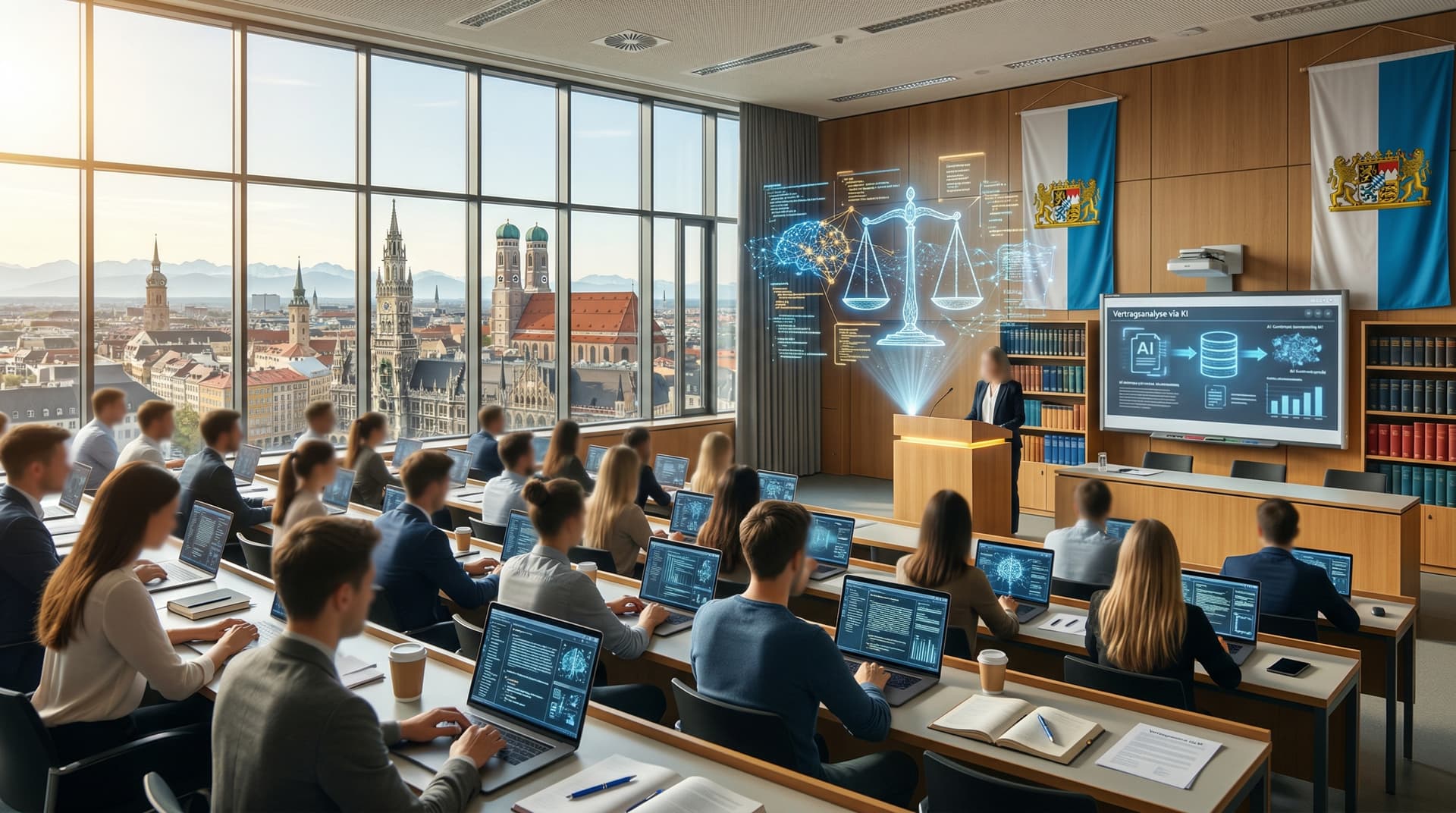 KI in Rechtsausbildung: LMU München startet 5 Module für 1.200 Studierende