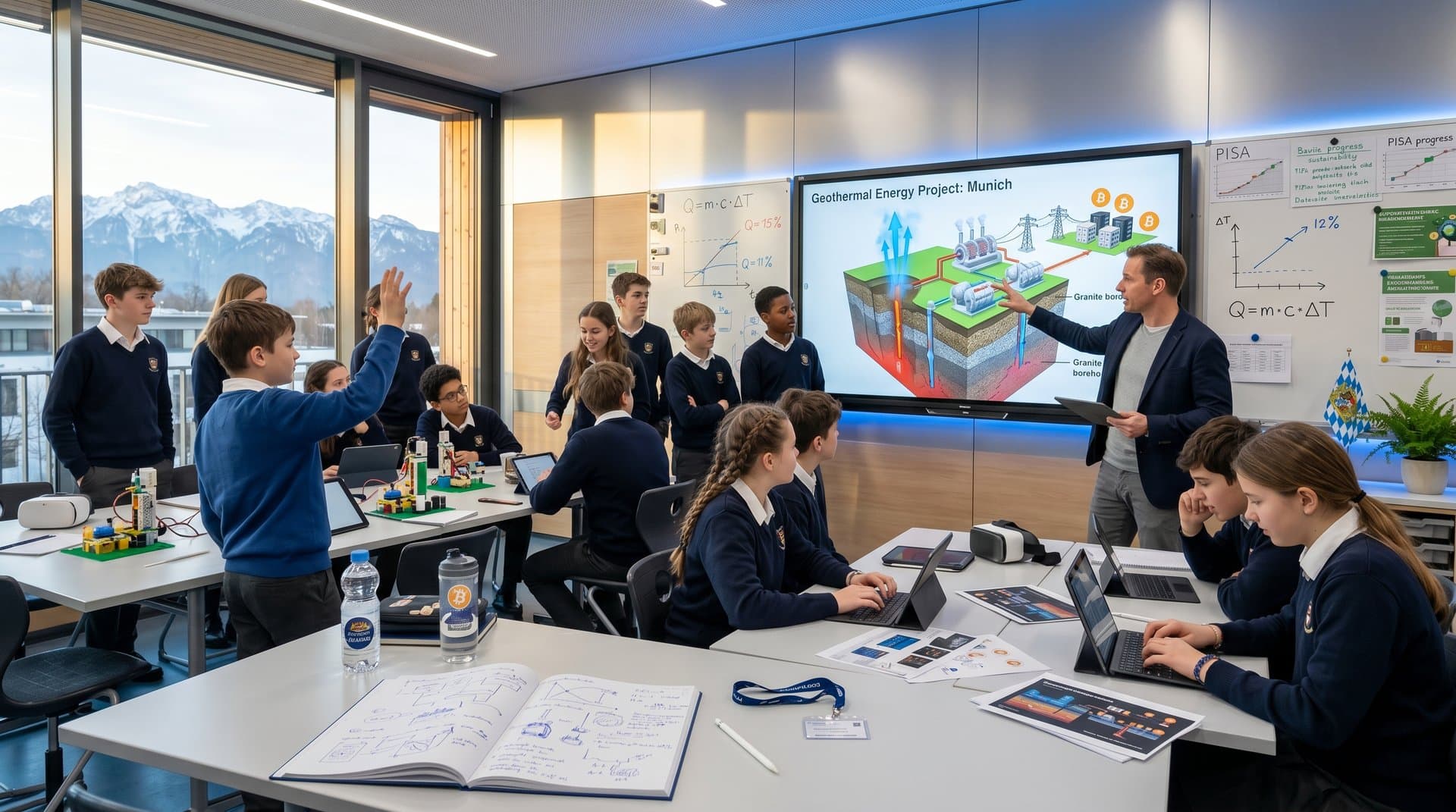 Münchner Schüler simulieren Amerikas Geothermie-Durchbruch mit EdTech-Tools