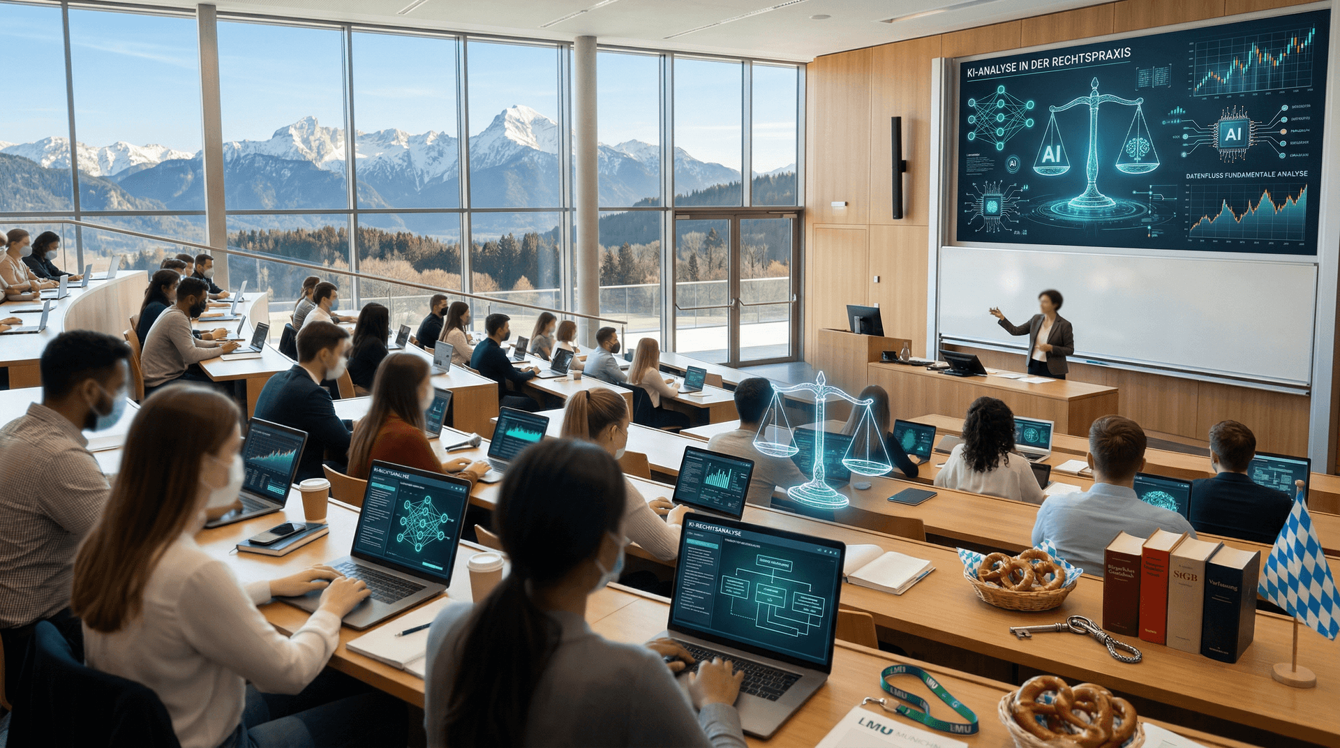 KI juristische Ausbildung: UF-Modell spart 30% Zeit bei LMU und TU München