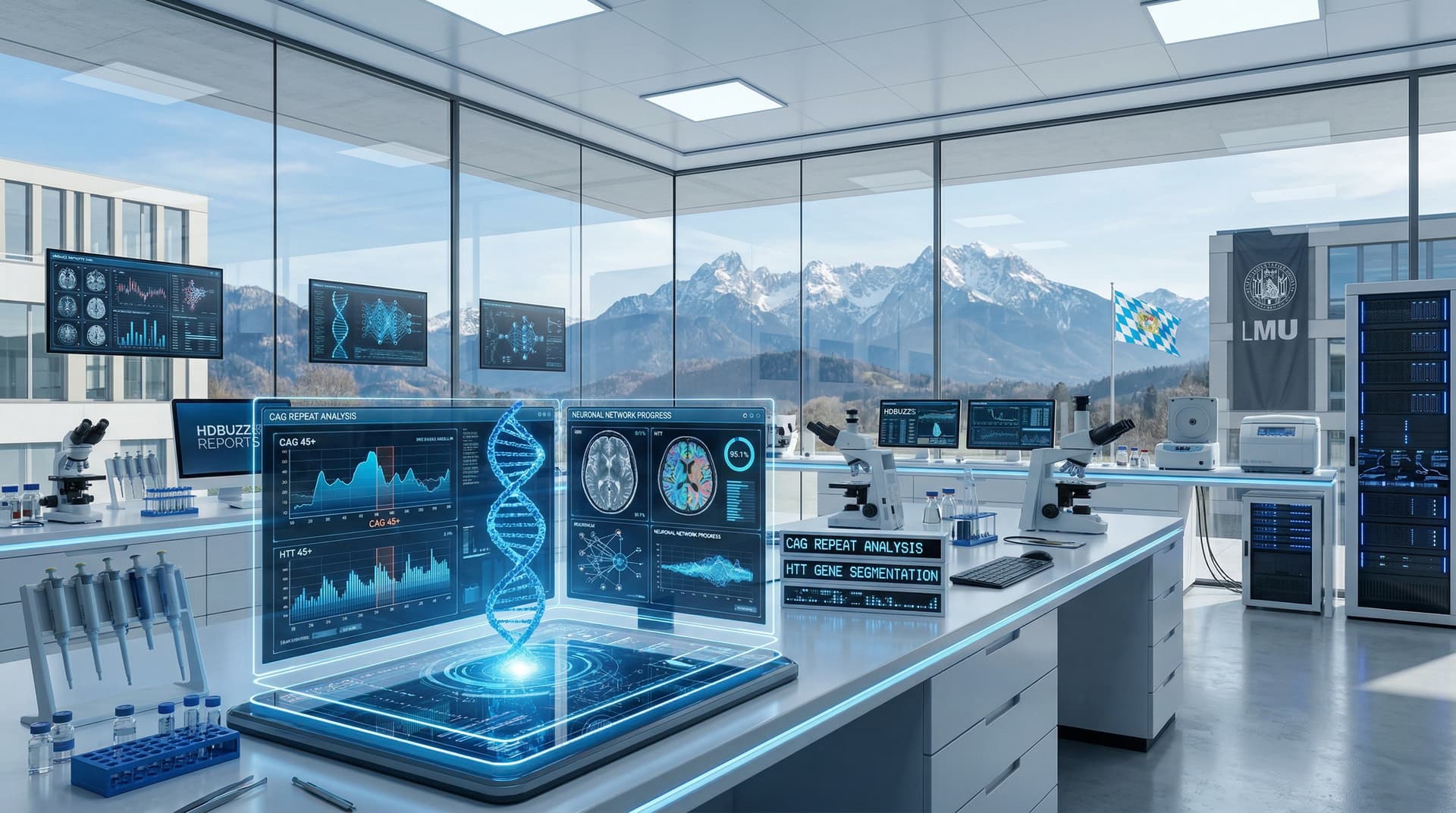 KI-Diagnostik Huntington: HDBuzz-Tool mit 95% Genauigkeit