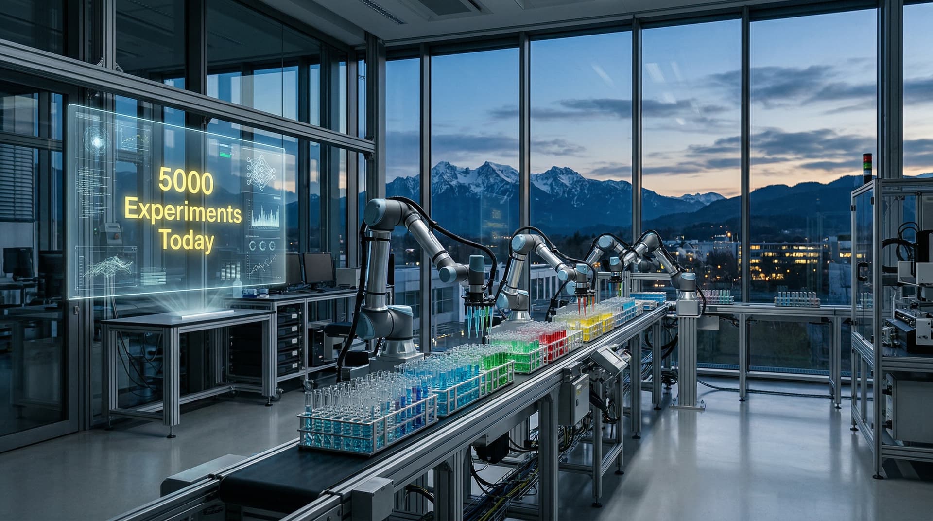 KI autonome Laborexperimente: 5000 täglich an TU München