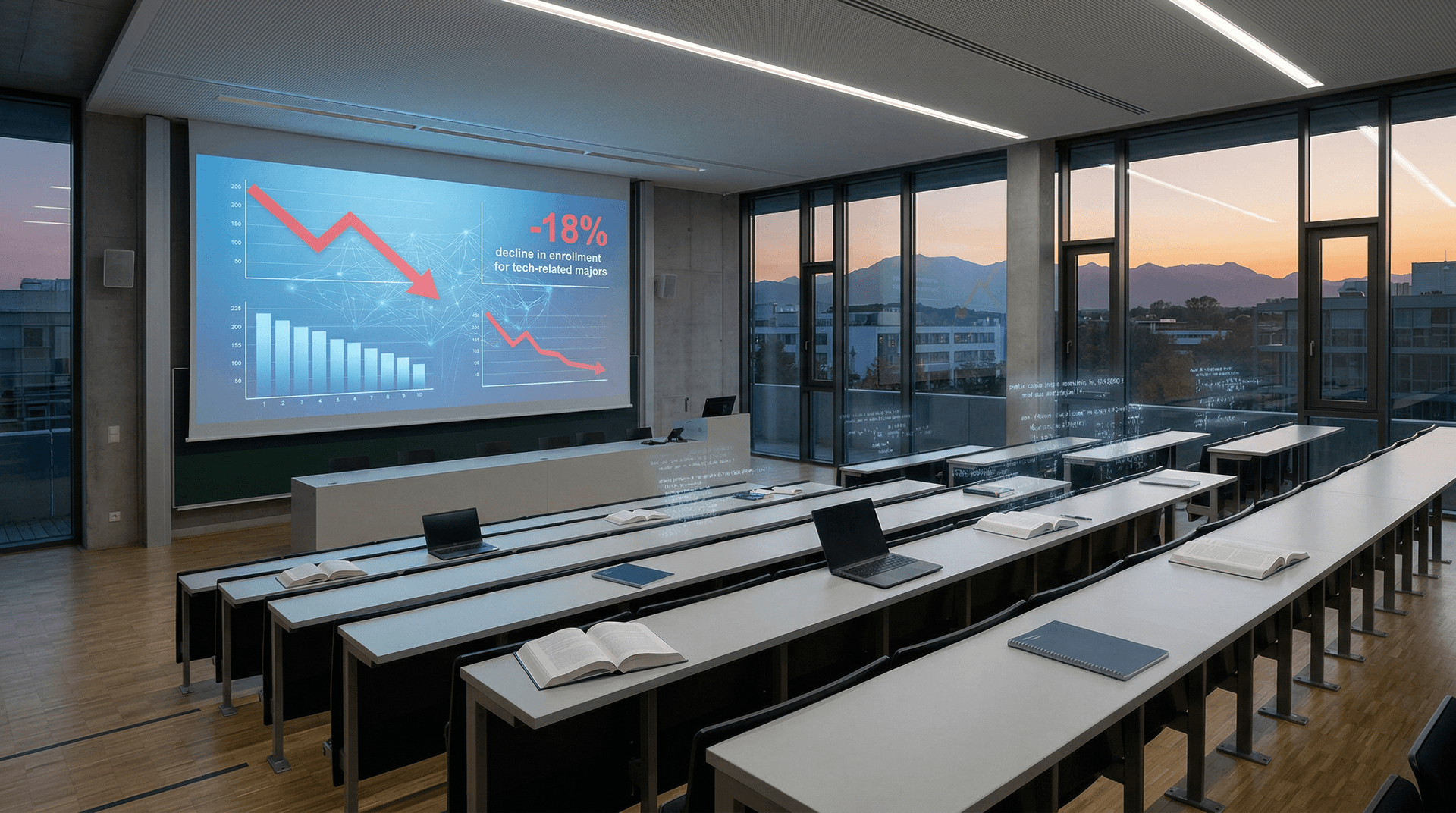 Rückgang Tech-Studiengänge: 18% Einbruch durch AI in USA und Bayern