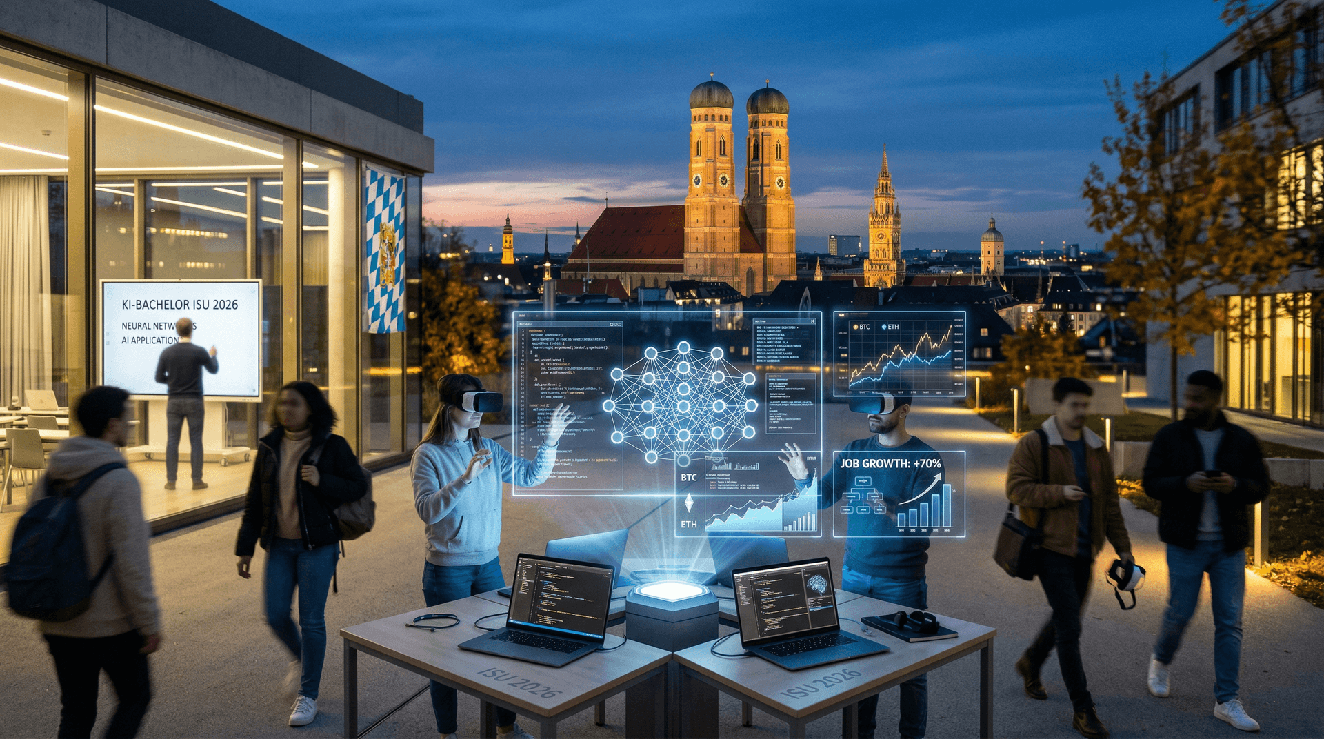 KI-Bachelor ISU startet 2026: 70% höhere Jobchancen für Münchner Absolventen