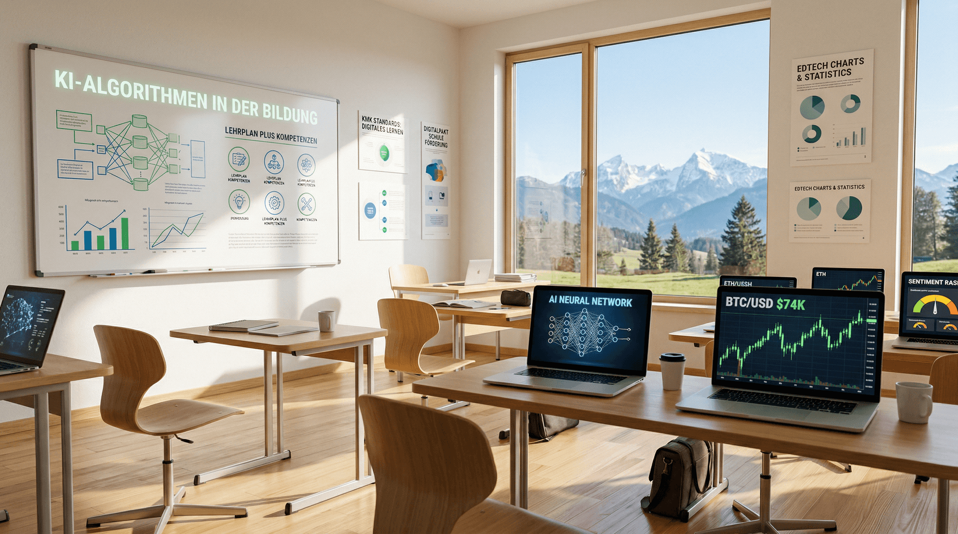 KI Bildung Bayern: 535 Mio. EUR Digitalpakt boostet Kompetenzen