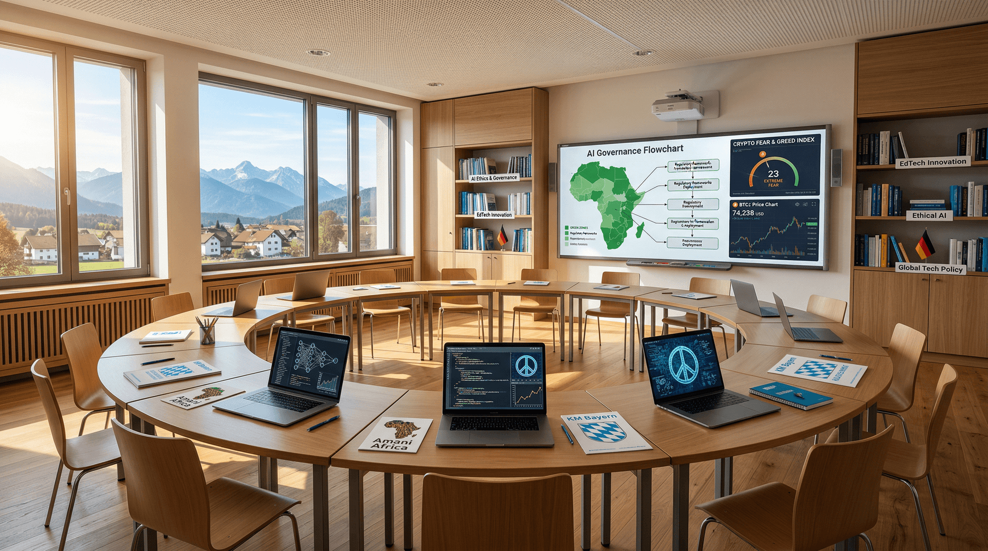 KI-Governance Afrika startet an Weilerschule München: Fear Index 23