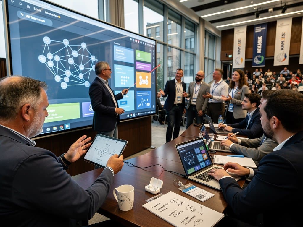 Amplify IT26: UW-Oshkosh und bayerische Lehrer diskutieren Human-Centered AI Konferenz mit DigitalPakt-Tools