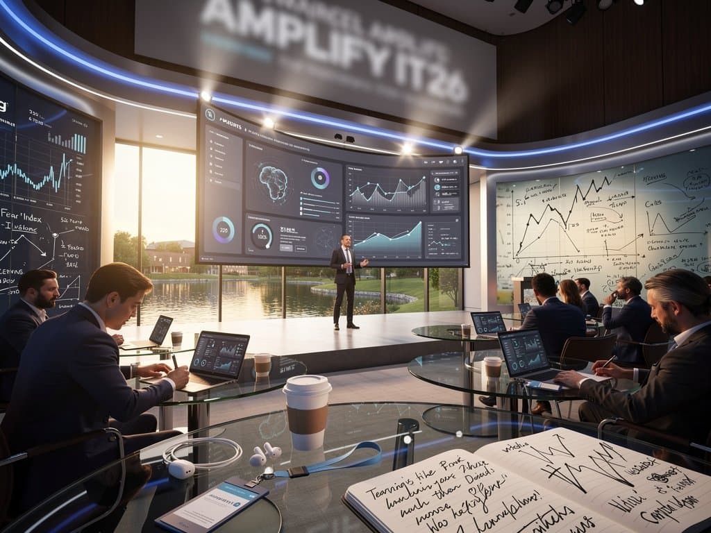 Amplify IT26: Human-centered AI-Dashboards, Crypto-Charts Fear Index 23, EdTech-Diskussionen auf Campus