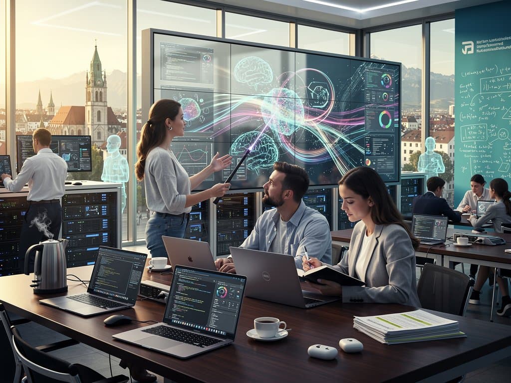 TU München KI-Labor: Forscher analysieren Bildungsalgorithmen mit Skyline-Blick