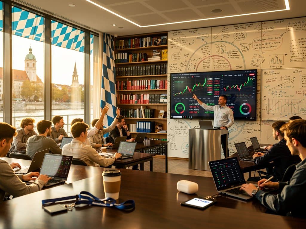 Weilerschule München: Blockchain-Workshop mit Forbes Top-10-Kryptowährungen und Live-Charts