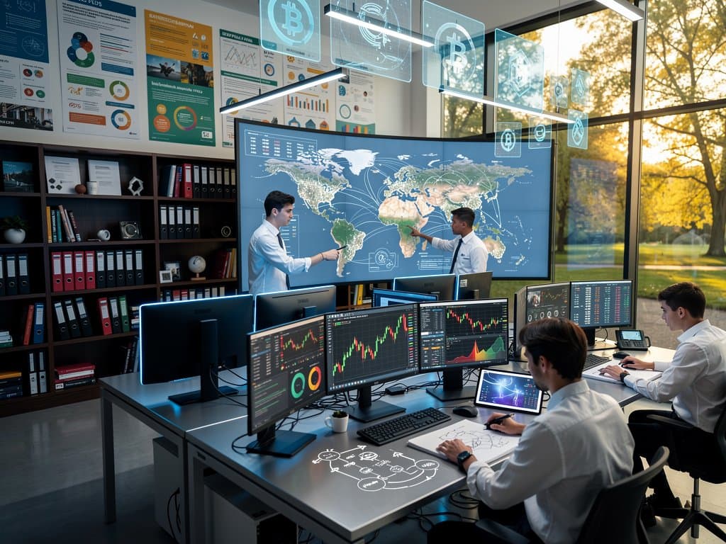 Schüler analysieren Bitcoin-Charts in Münchner Schul-Labor mit US-Iran-News und Fear & Greed Index