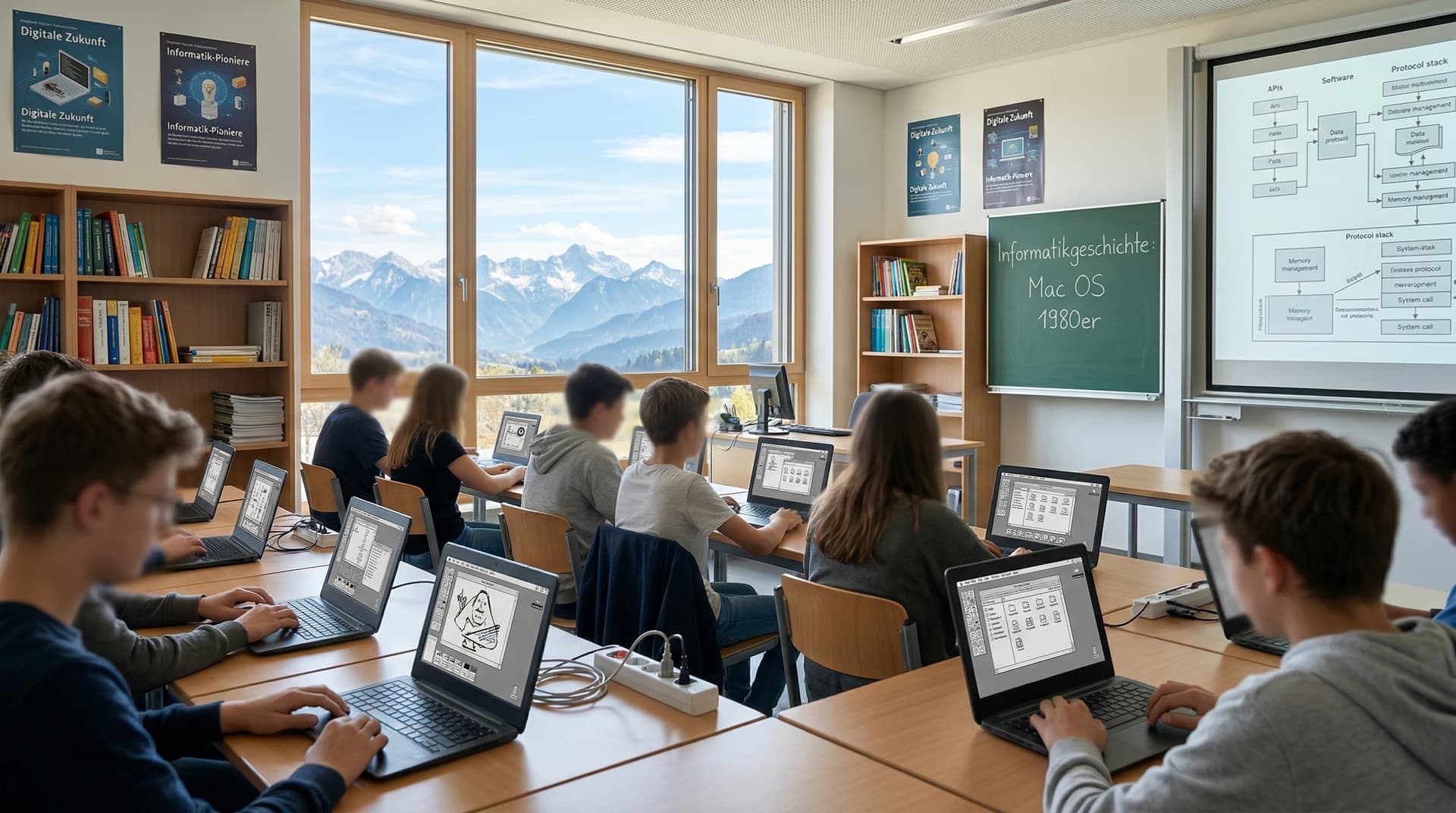 Advanced Mac Substitute belebt Mac OS in Münchner Schulen